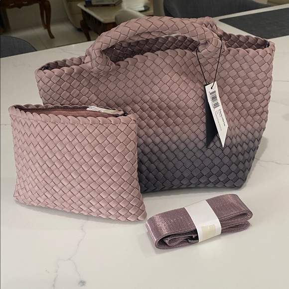 NWT Naghedi St Barths Mini Tote - Dip Dyed Isola - Picture 2 of 8